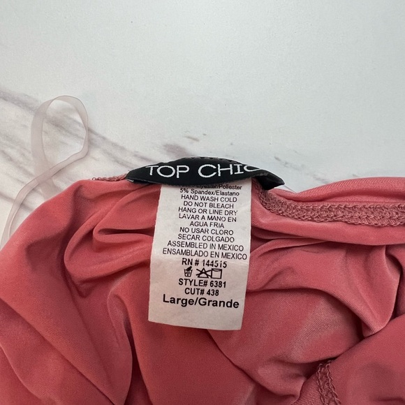 Top Chic Pink Slinky Top - Picture 6 of 6